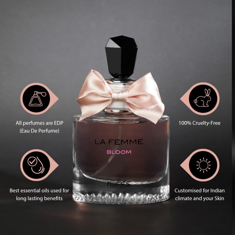 Riiffs La Femme Bloom For Women Perfume 100ml - Image 5