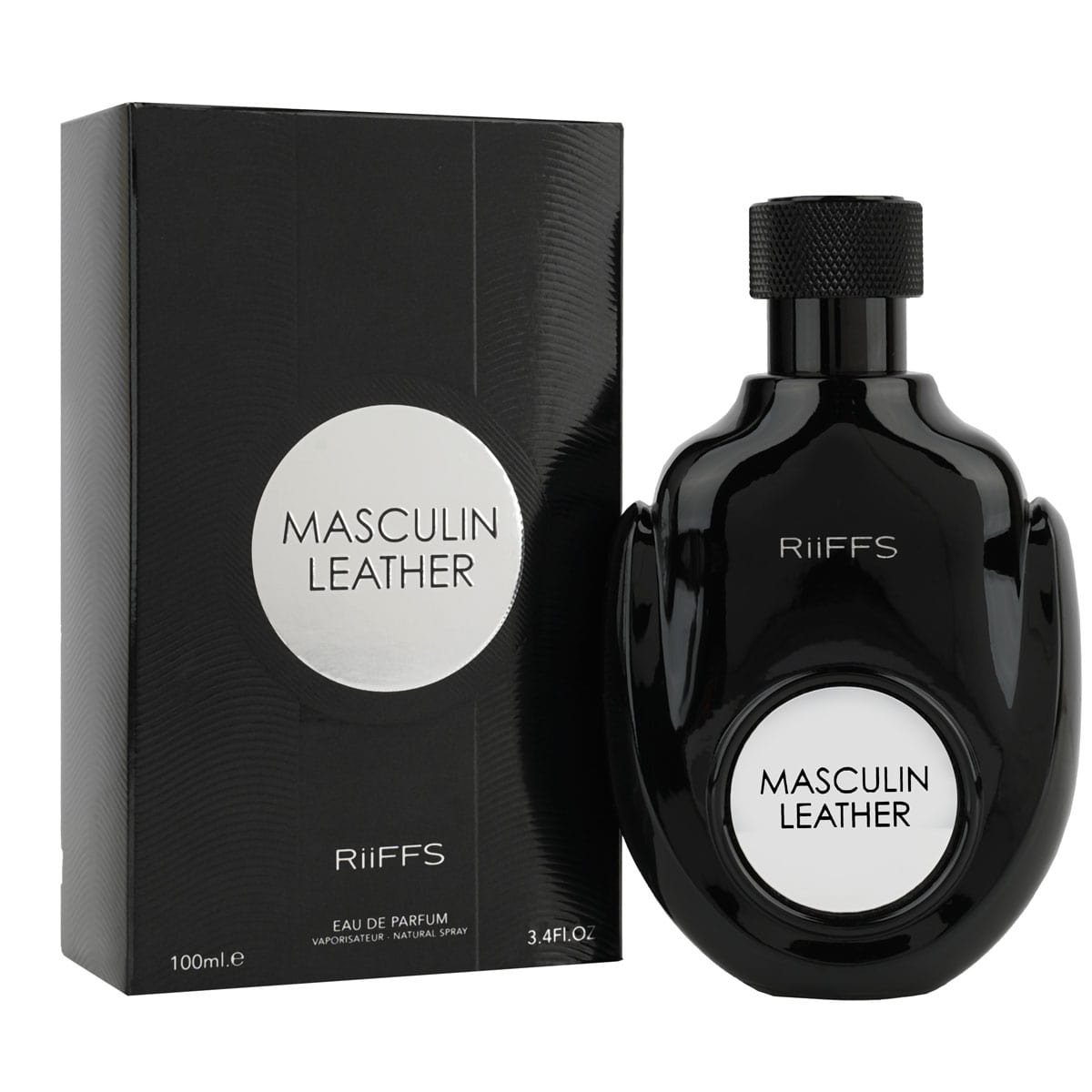 Riiffs Masculine Leather For Men Perfume 100ml - Image 5