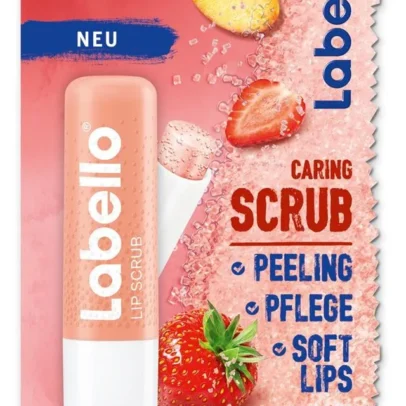 LABELLO LIP SCRUB Strawberry & Peach