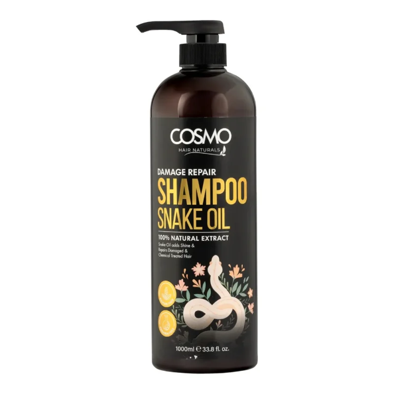 COSMO DAMAGE REPAIR SNAKE OIL SHAMPOO - 1000ML