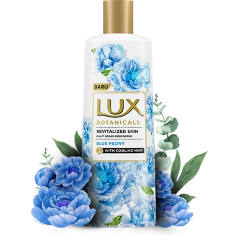 Lux Botanicals Revitalized Skin Blue Peony with Cooling Mint 250ml